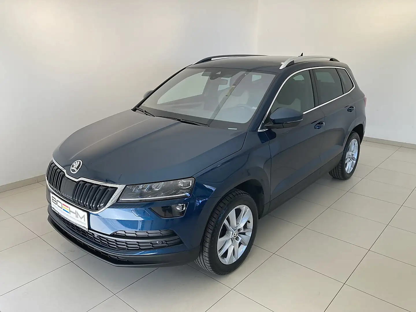 Skoda Karoq Style125 DSG.7 AHV 1.Besitz Blau - 1