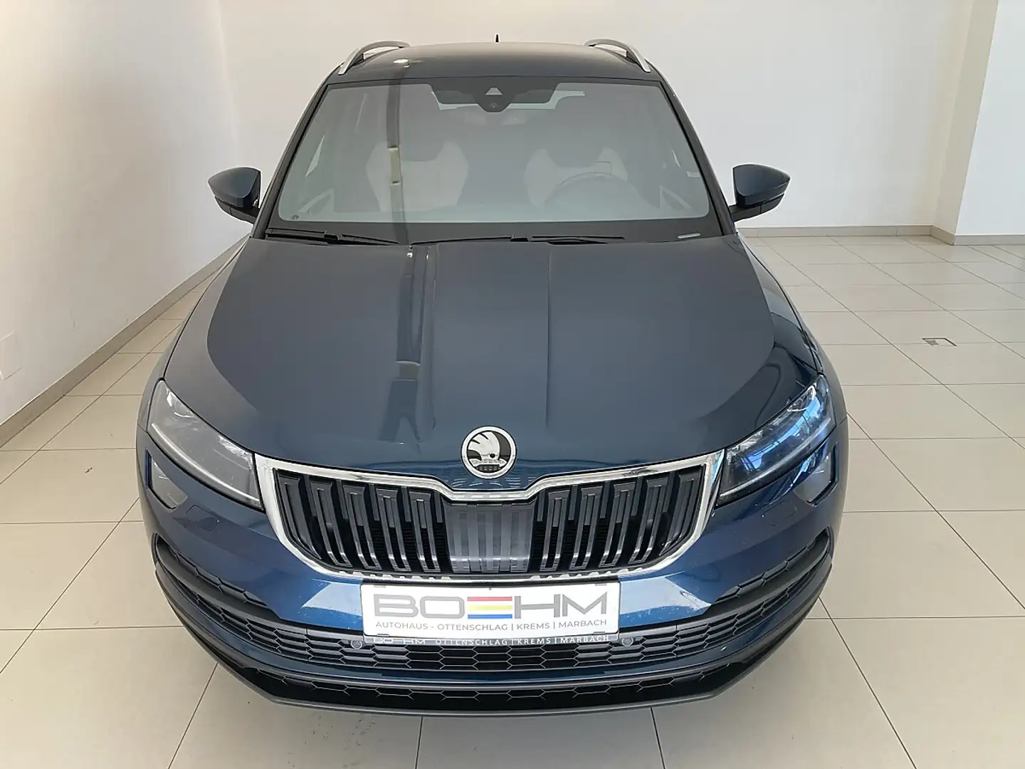 Skoda Karoq Style125 DSG.7 AHV 1.Besitz Blau - 2