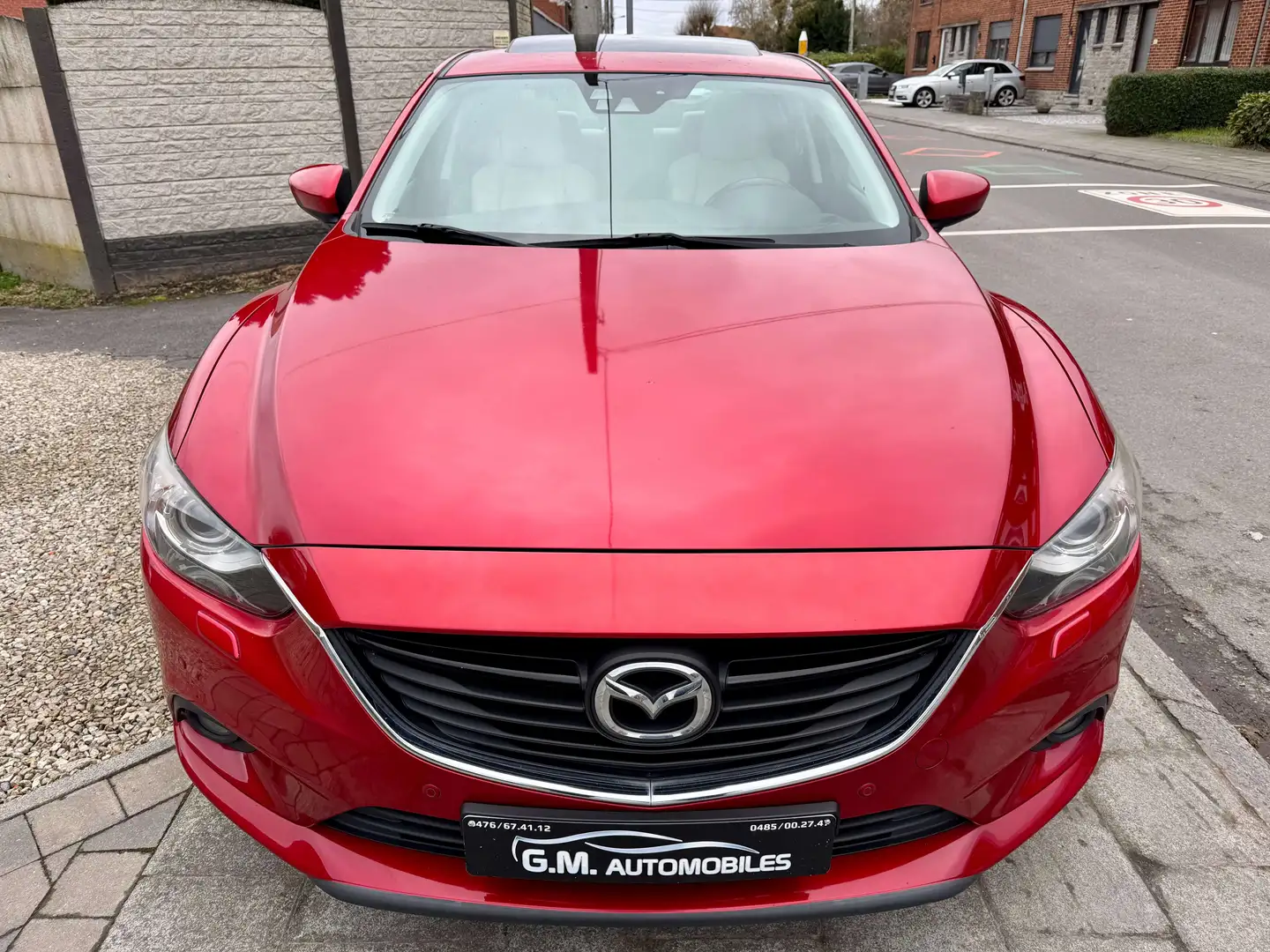 Mazda 6 2.2 D ExecutivePROBLEME MOTEUREXPORT OU MARCHAND Rouge - 2