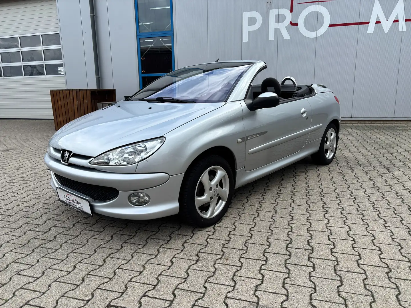Peugeot 206 CC Quiksilver Silber - 1