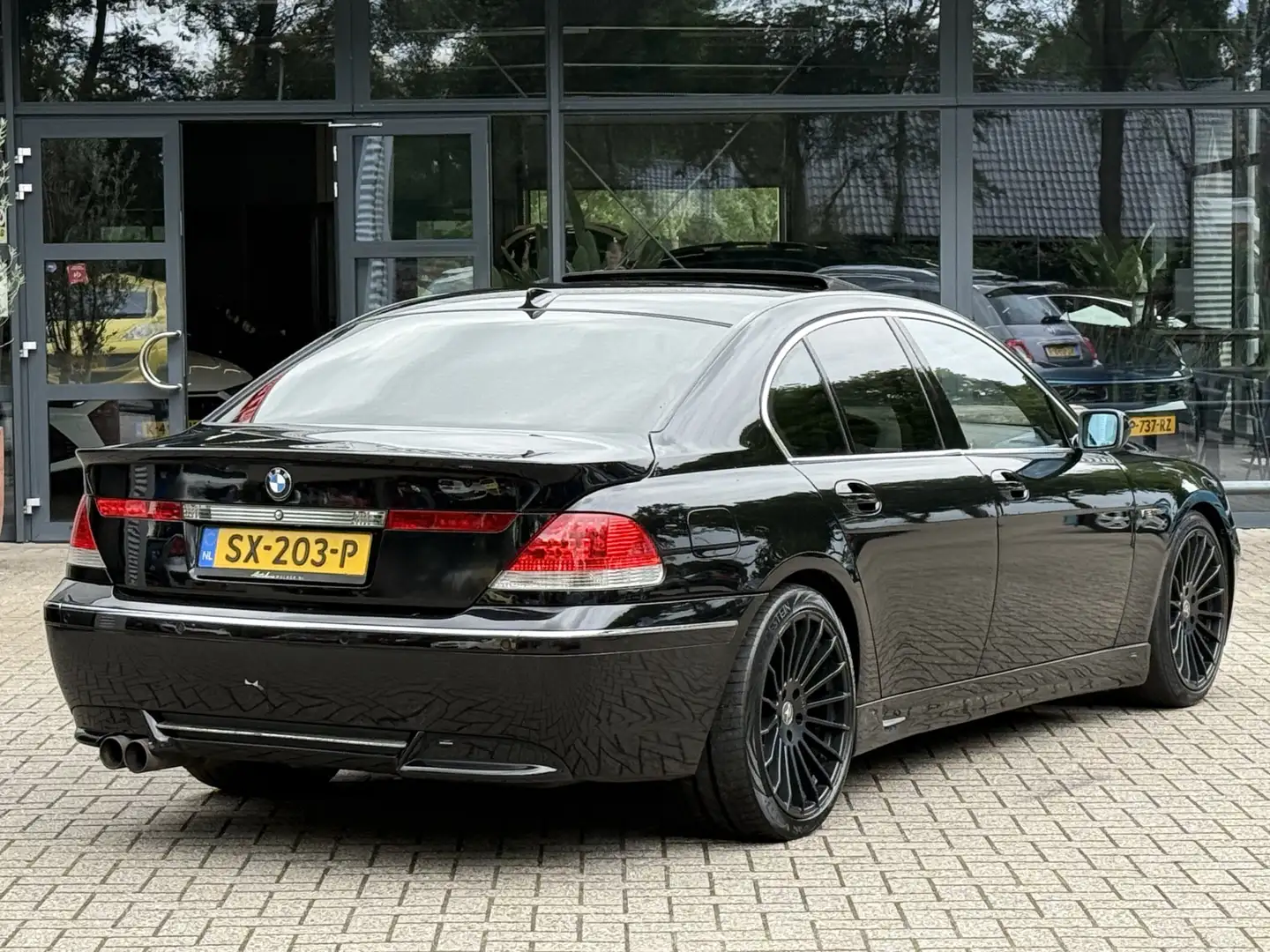 BMW 760 7-serie 760i/V12/Dak/Leer/SoftClose/Stoelverwarmin Zwart - 2
