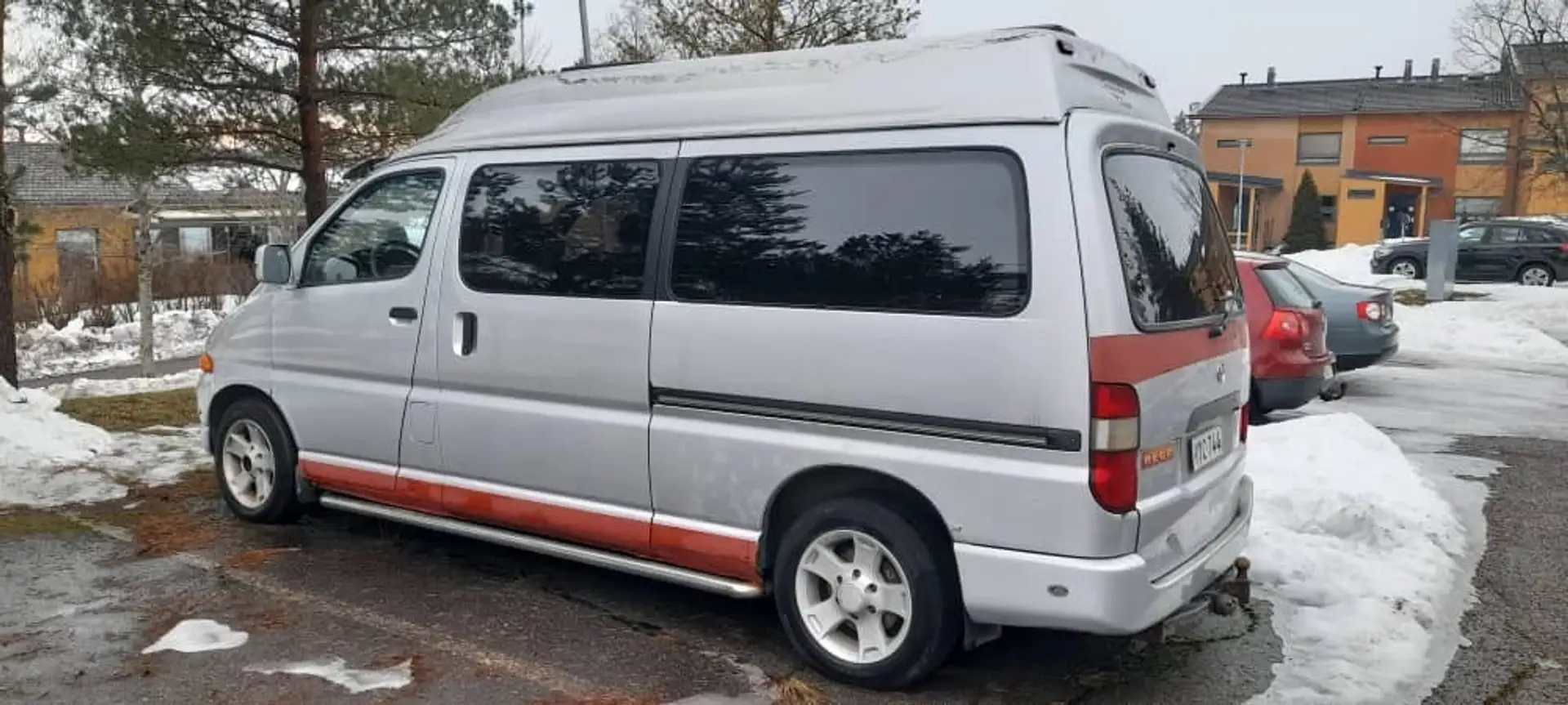 Toyota Hiace 2.4 D minibus 9 place airco Szary - 1