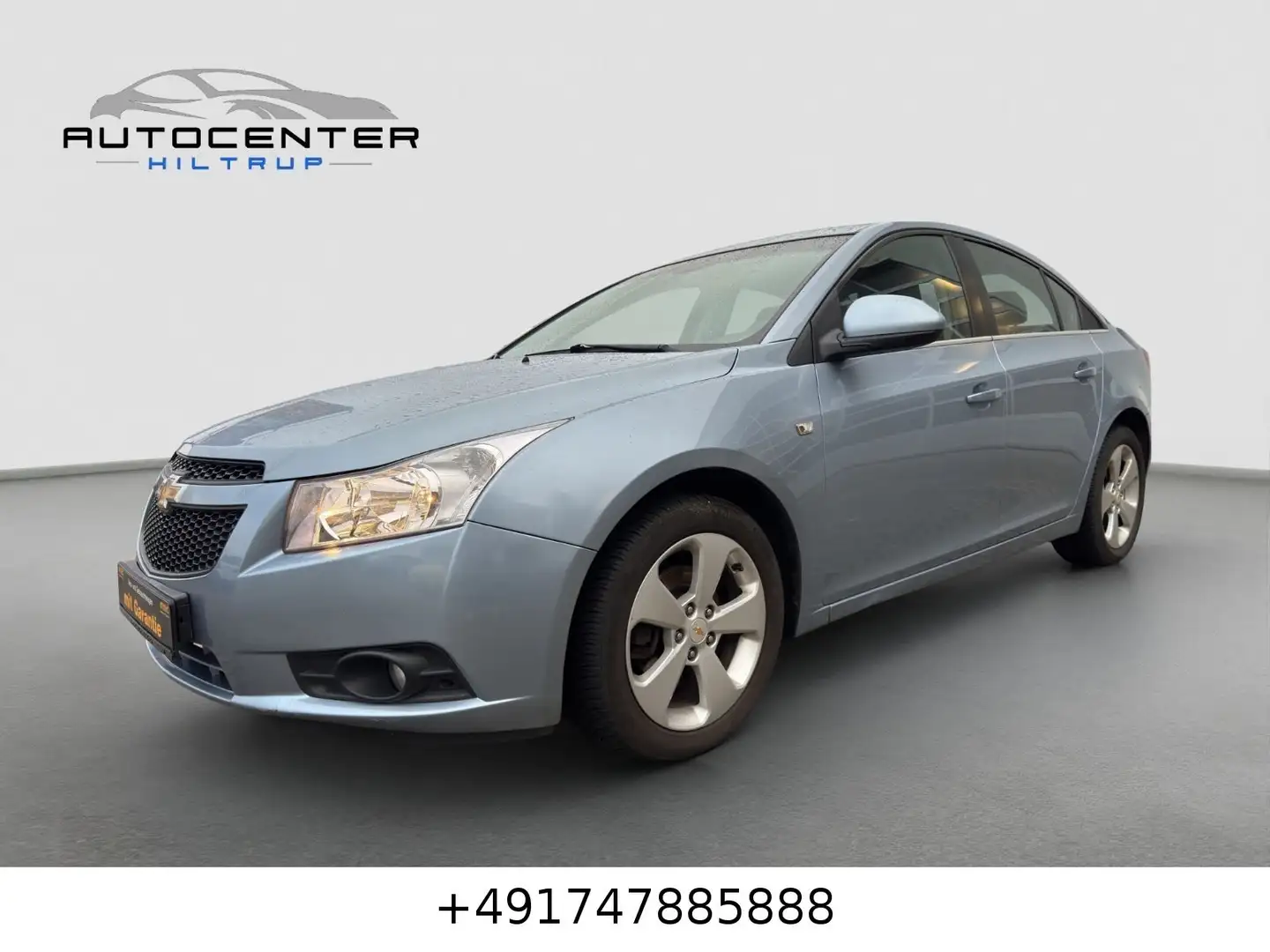 Chevrolet Cruze LT/KLIMA/SHZ/ALU/EURO 5/ Modrá - 1