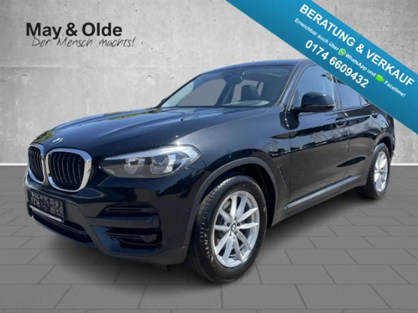 BMW X3 20d xDrive Aut. Advantage LED Navi AHK Pano Negro - 1