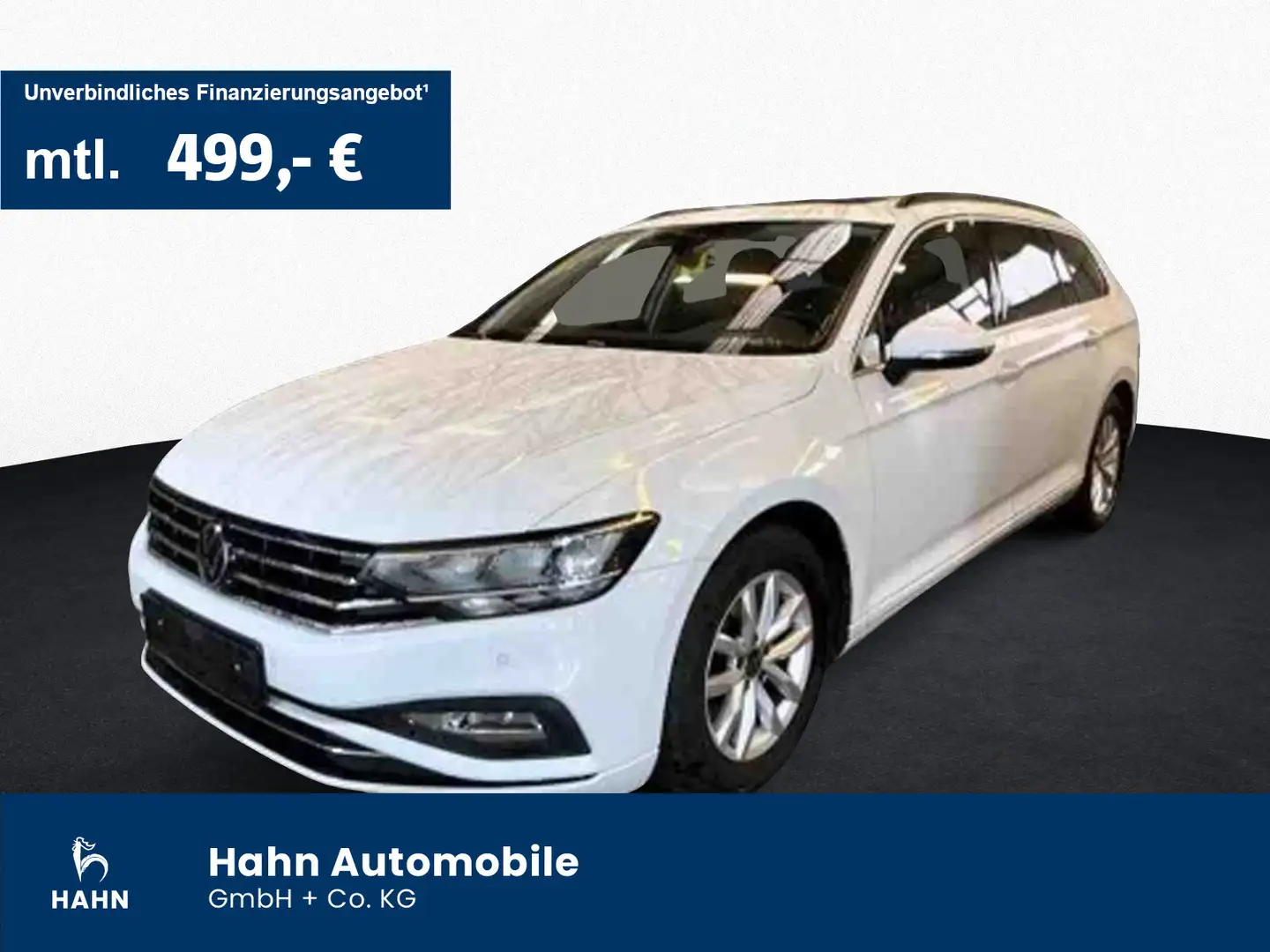 Volkswagen Passat Variant 2.0TDI DSG Business AHK Cam Pano Weiß - 1