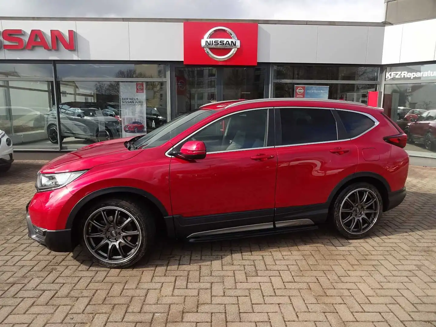 Honda CR-V 1.5T 4WD Lifestyle Anhängezugvorrichtung abnehmbar Rot - 1