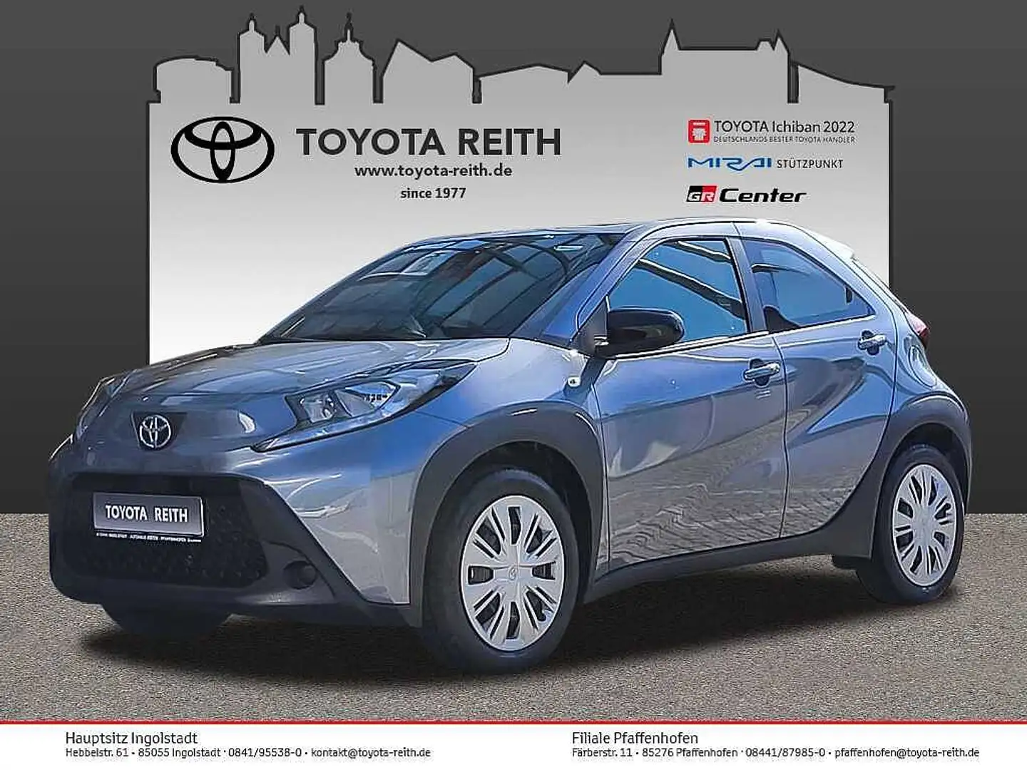 Toyota Aygo X Business Edition CVT Blau - 1