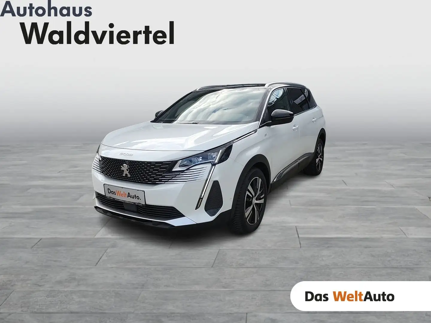 Peugeot 5008 BlueHDI 130 EAT8 GT Weiß - 1