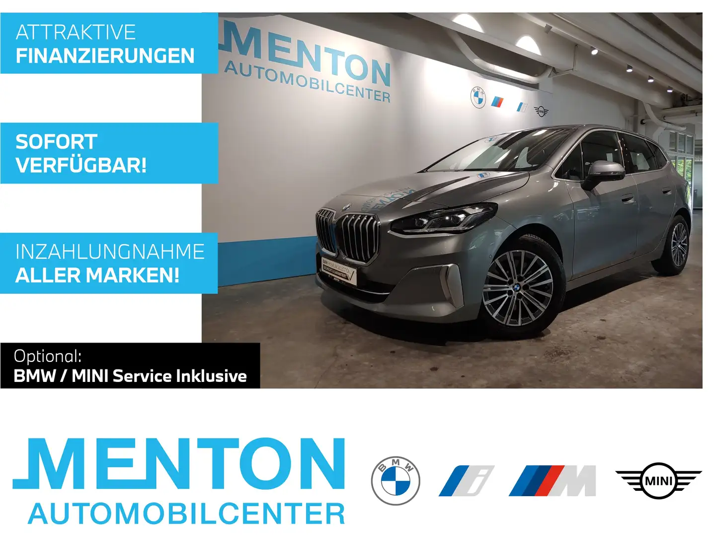 BMW 223 i Luxury-Line/LCProf./HuD/ad.LED/Komfortzg. Šedá - 1