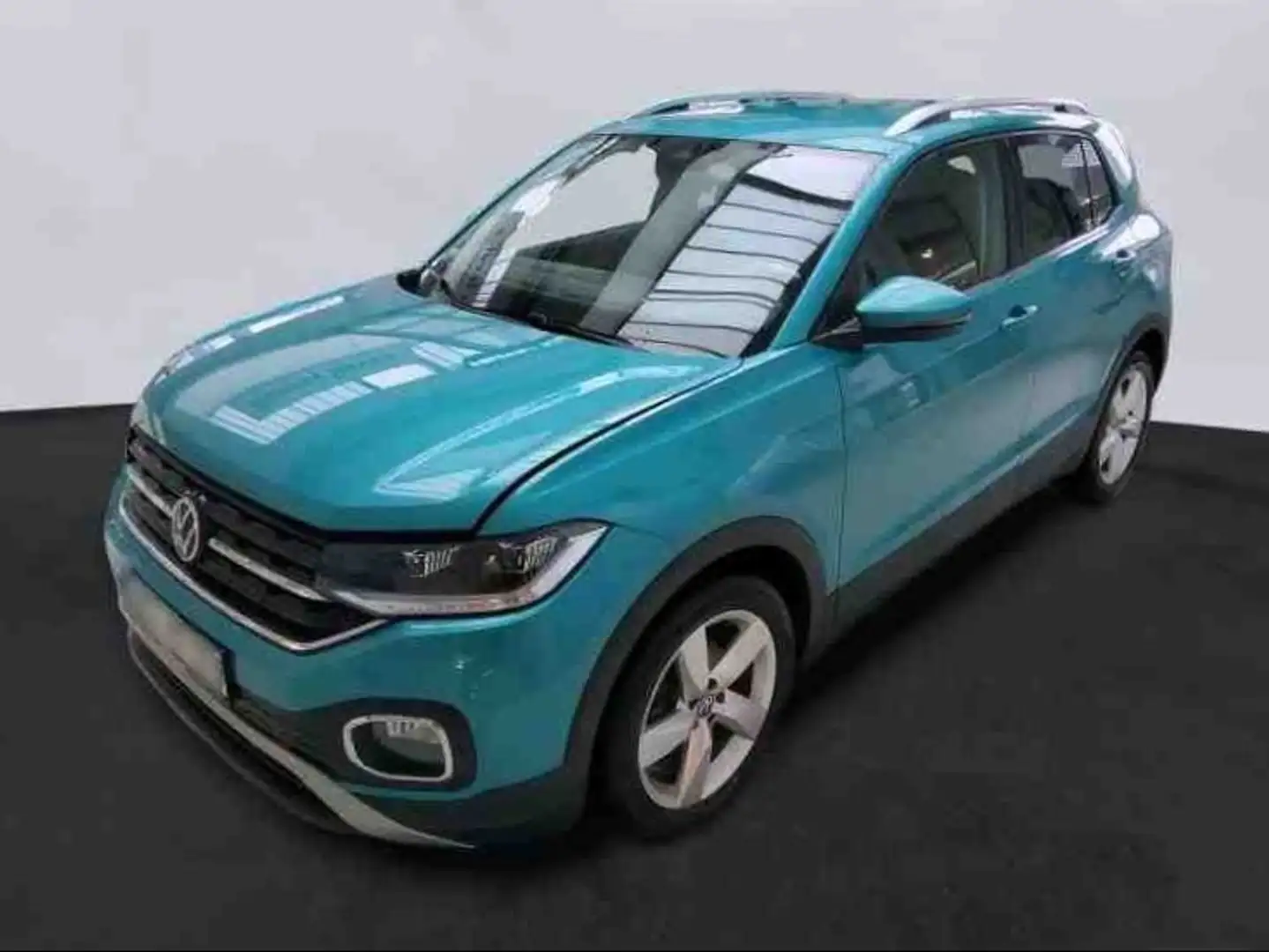 Volkswagen T-Cross 1.0 TSI Style DSG AHK*RFK*ACC*LED*App-Co. Grün - 2
