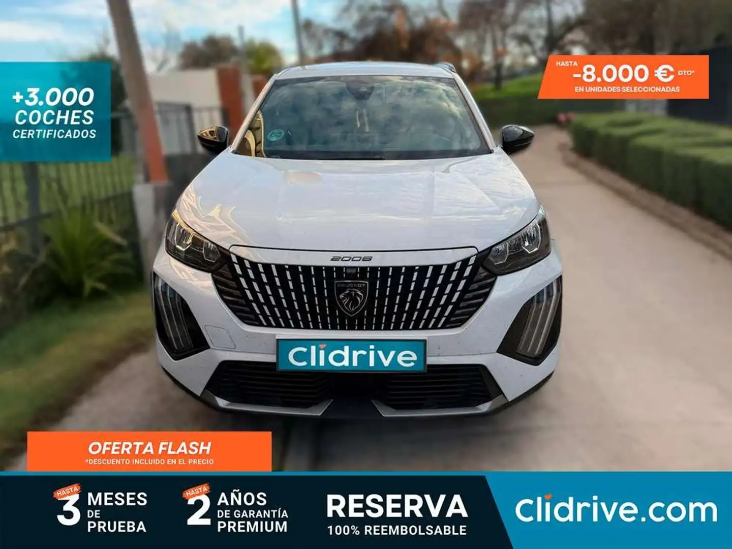 Peugeot 2008 1.2 PureTech S&S Allure EAT8 130 Blanc - 1