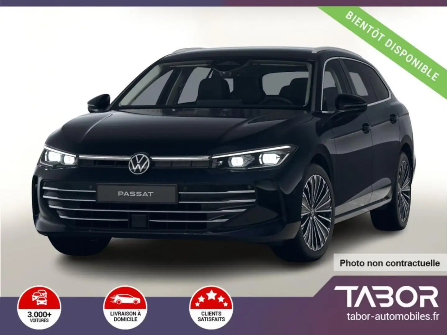 Volkswagen Passat Variant Variant eTSI 150 DSG Elegance Noir - 1