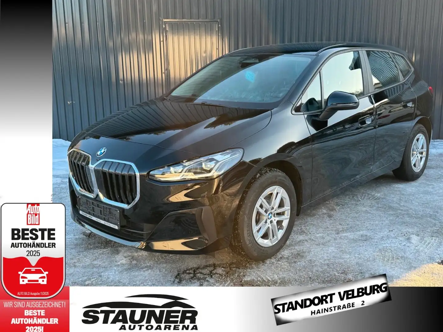 BMW 218 i Aut Active Tourer/ Kamera/Komforzug/adapLED Noir - 1