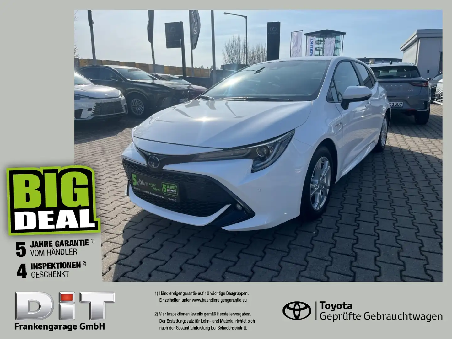 Toyota Corolla 1.8 Hybrid Team D LED, 8-fach, Kamera Wit - 1
