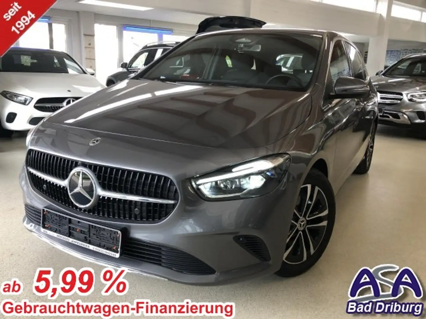 Mercedes-Benz B 180 +Progressive Line Advanced+AHK+Winter-P.+grauer Hi Grau - 1
