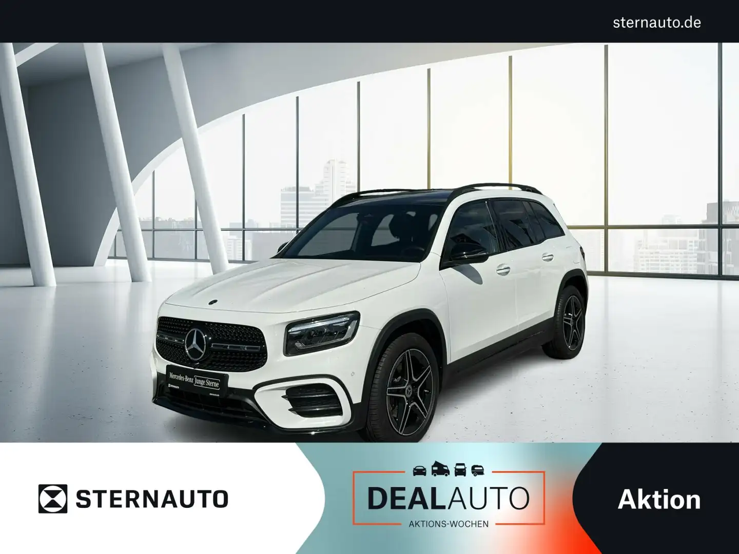 Mercedes-Benz GLB 200 GLB 200 AMG Line Navi Pano.-Dach Keyless-Go Klima AMG Line Navi Pano.-Dach Keyless-Go Klima Wit - 1
