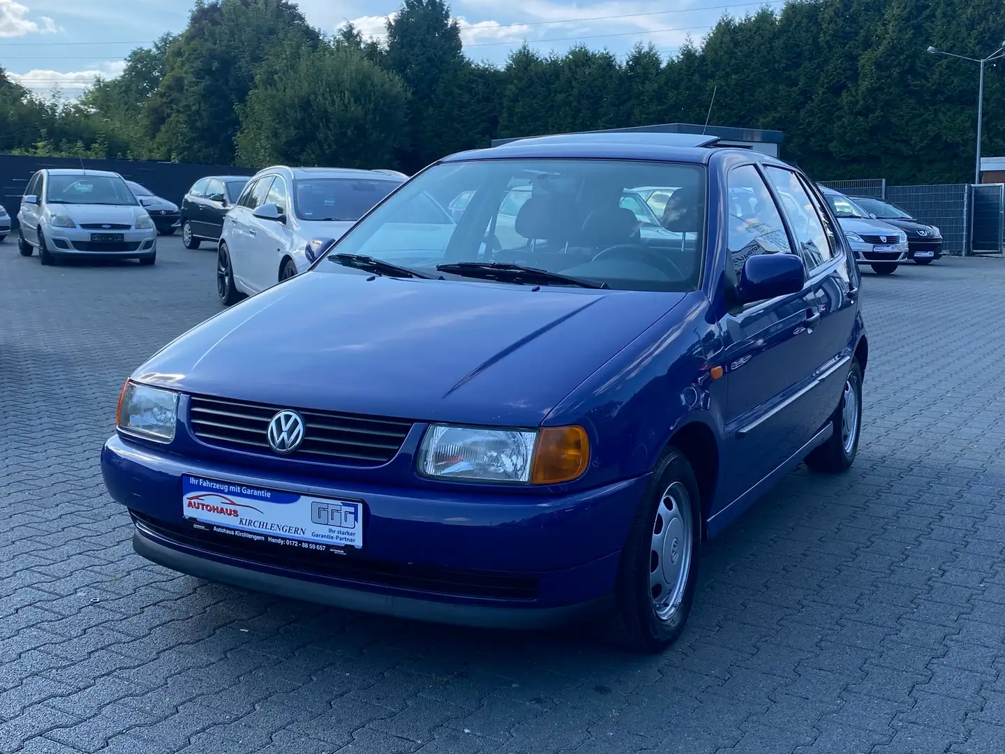 Volkswagen Polo HU/AU NEU,Schiebedach,EL Fensterheber,Servo,Euro-4 Blau - 2