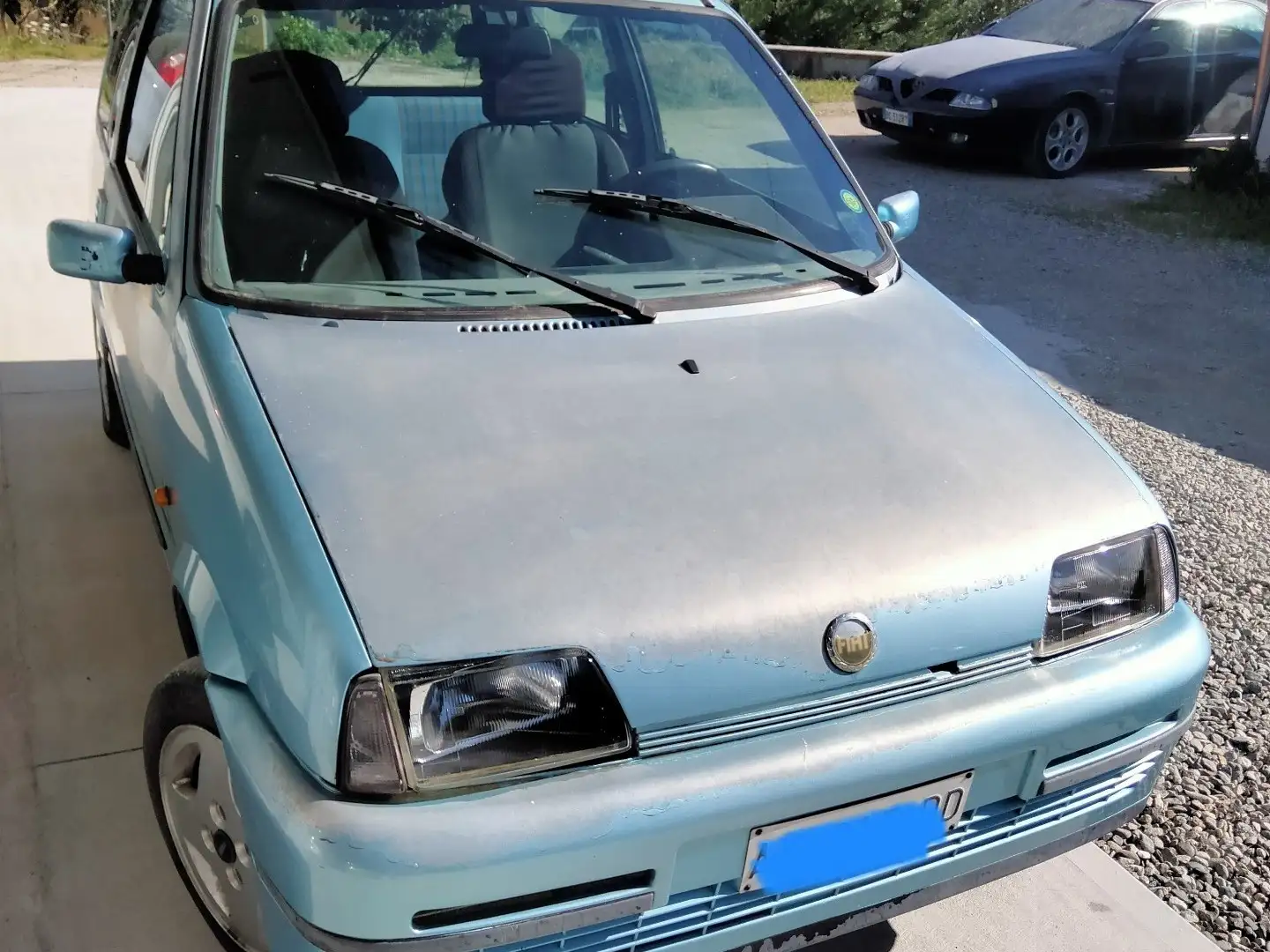 Fiat Cinquecento 1.1 SX Hobby Bleu - 1