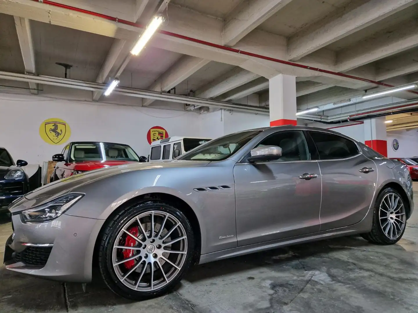 Maserati Ghibli 3000 V6 CV.350 GRANLUSSO KM.36.700+TETTO+20'+UNIPR Grigio - 1