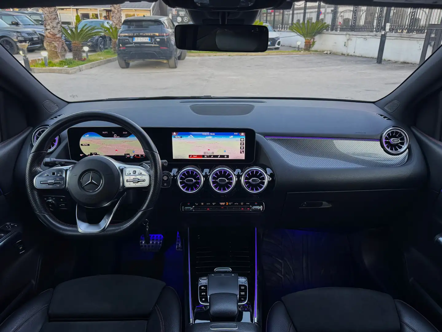 Mercedes-Benz B 180 d Premium AMG PACK LUCI CAM CAR PLAY NIGHT Grigio - 2