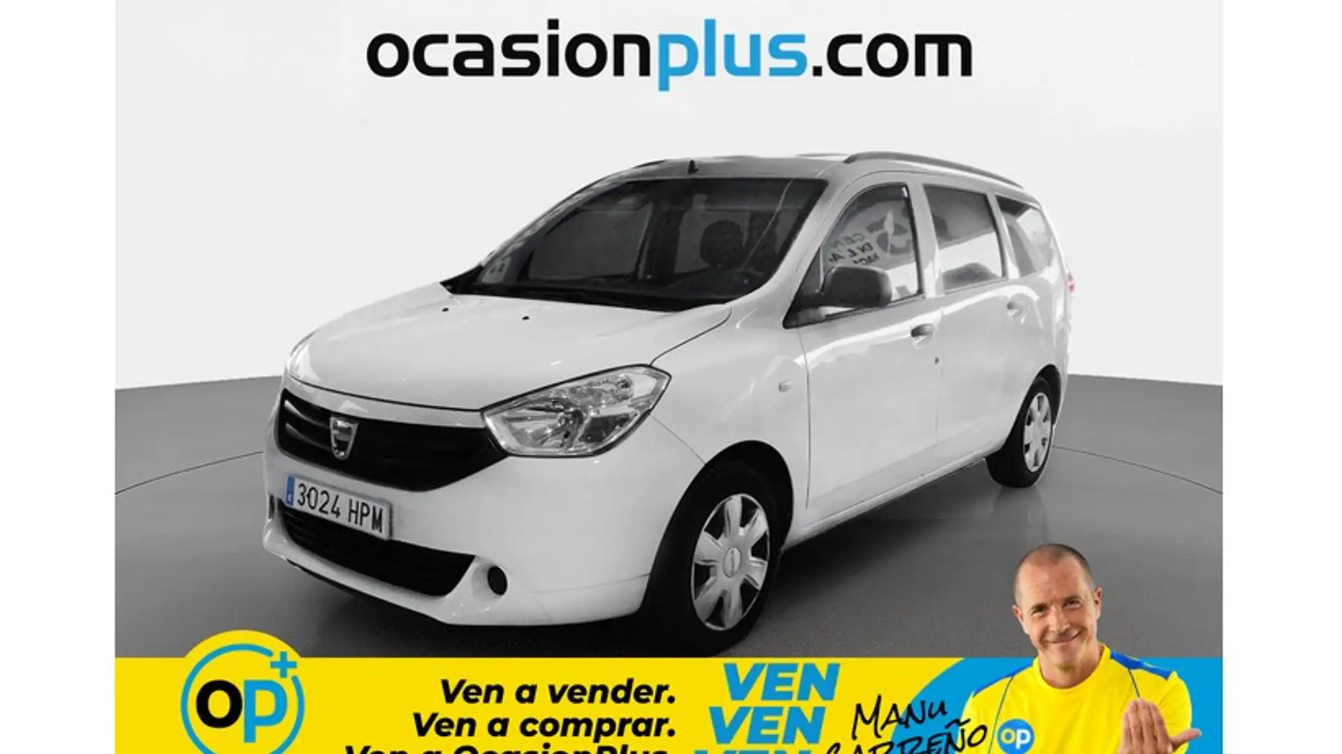 Dacia Lodgy 1.6 Base 5pl. 62kW Blanco - 1