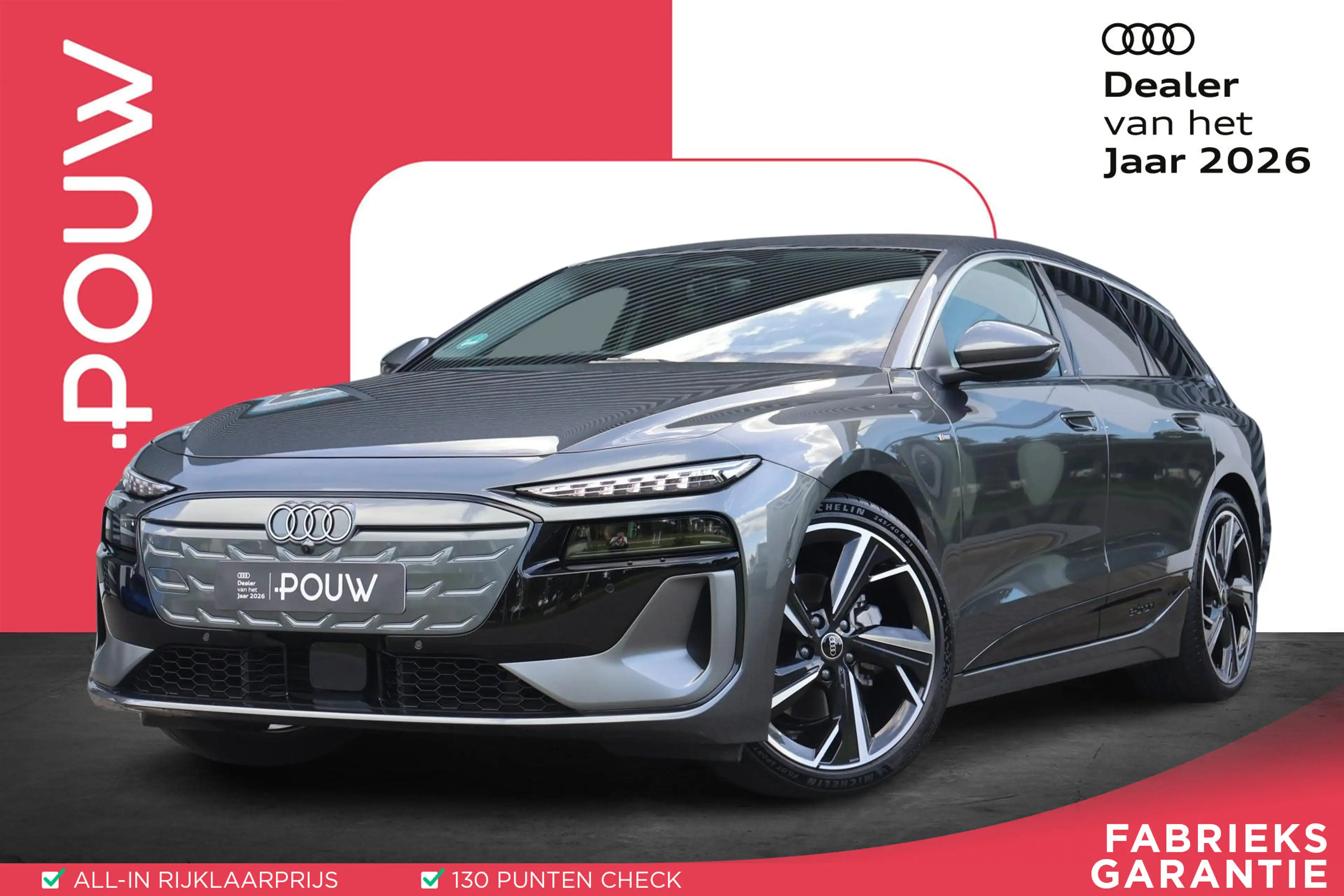 Audi A6 e-tron Avant 286pk S edition 83 kWh | Trekhaak | Winterpa