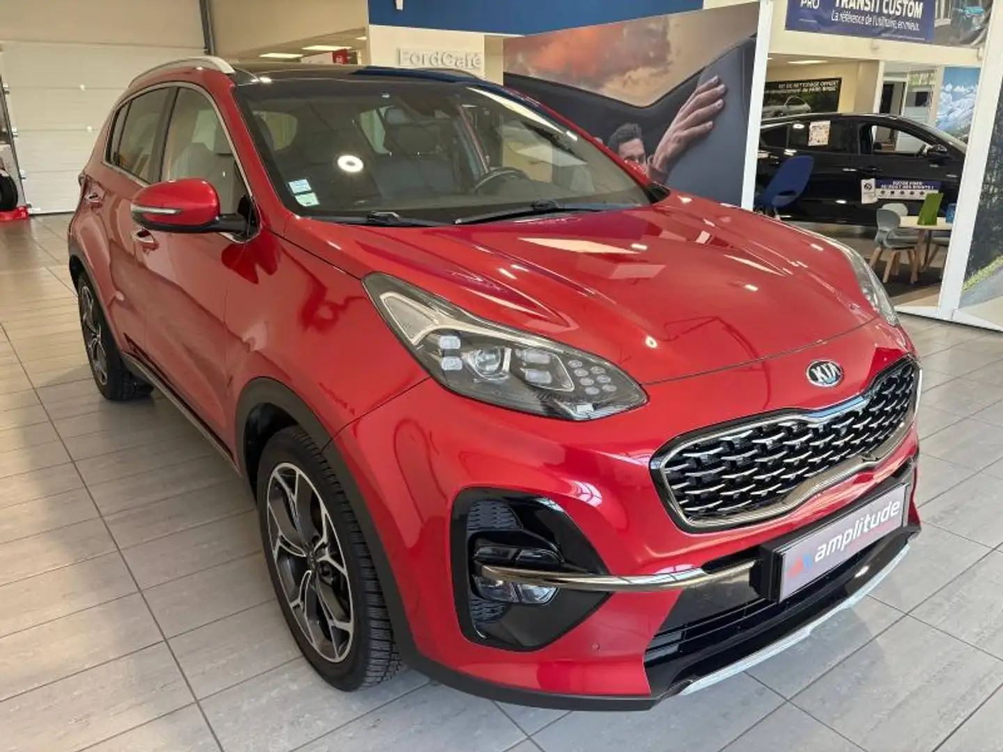 Kia Sportage 1.6 CRDi 136ch MHEV GT Line Premium 4x2 DCT7 Rouge - 2