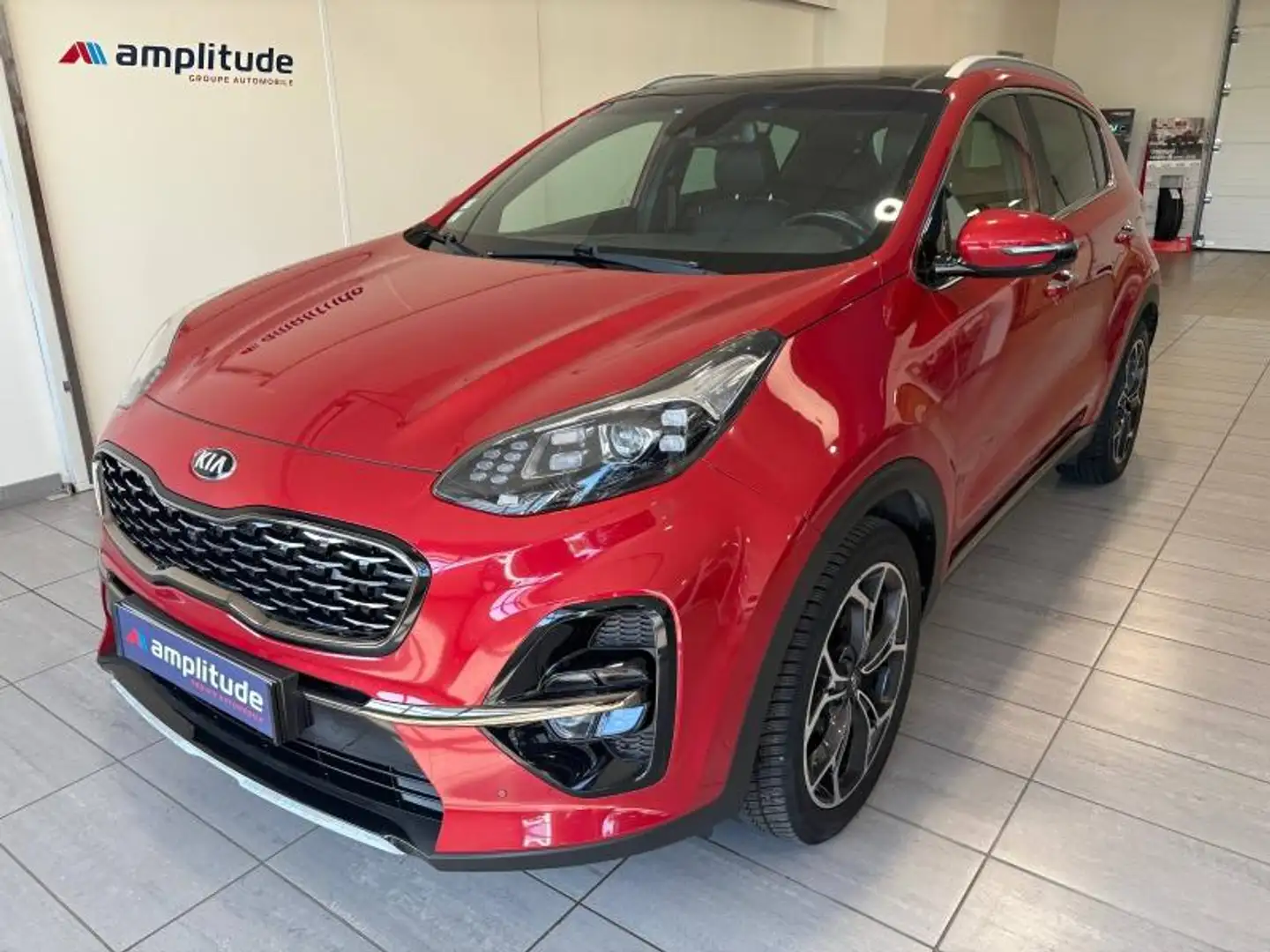 Kia Sportage 1.6 CRDi 136ch MHEV GT Line Premium 4x2 DCT7 Rouge - 1
