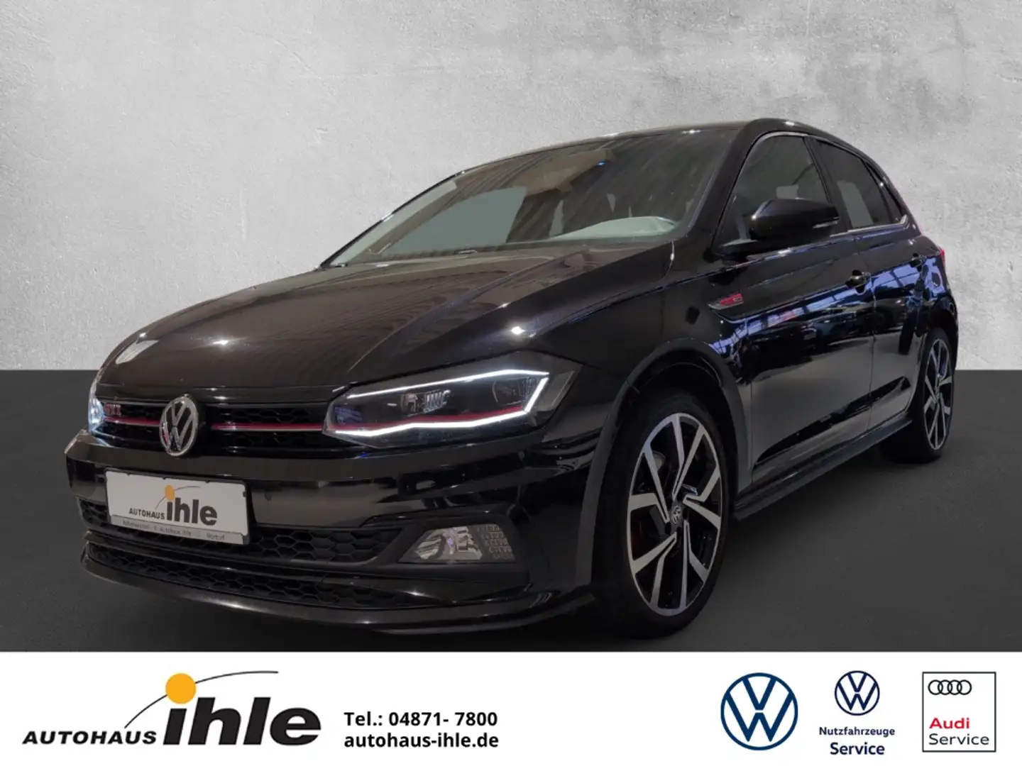 Volkswagen Polo GTI 2,0 TSI DSG BEATS-AUDIO+R-FAHRKAMERA+NAVI Noir - 1
