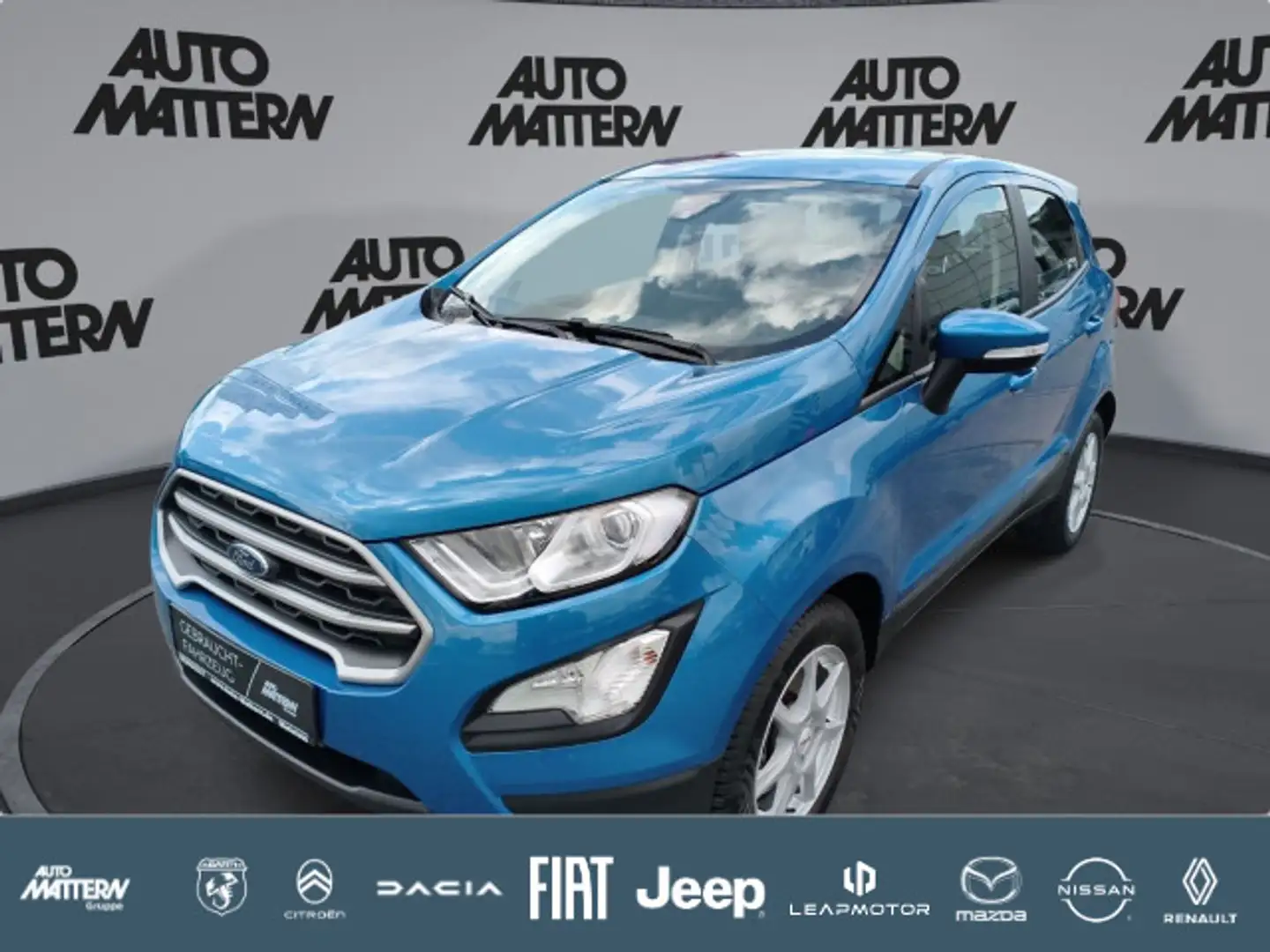Ford EcoSport Cool&Connect AC|LED|SHZ|PDC Bleu - 1