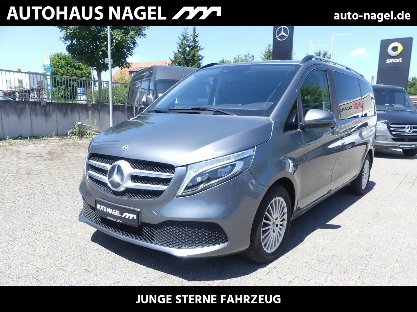 Mercedes-Benz V 220 d EDITION Kompakt Navi LED Distr. Standhzg Grijs - 1