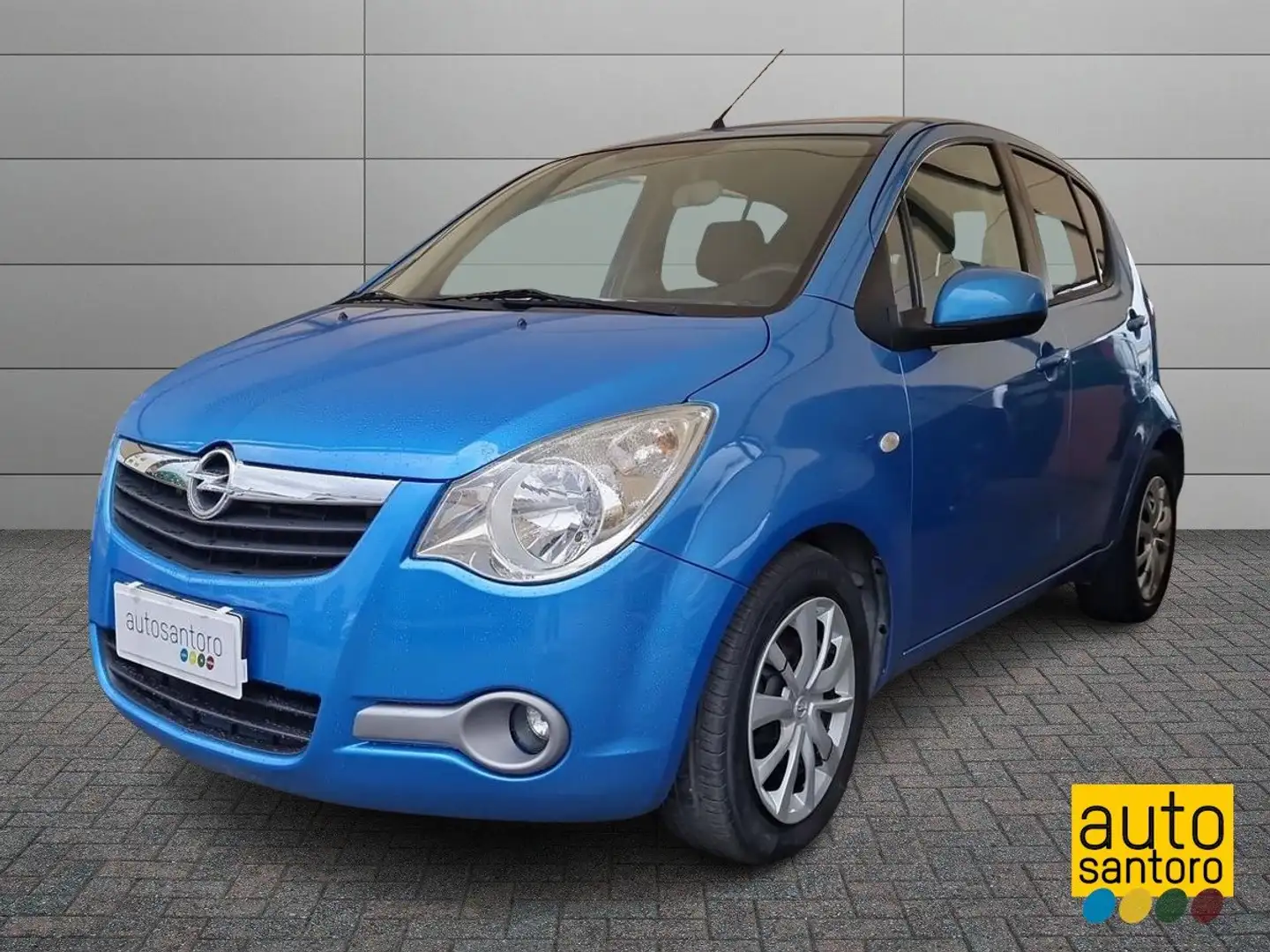 Opel Agila Agila 1.2 16v Enjoy 86cv Bleu - 1