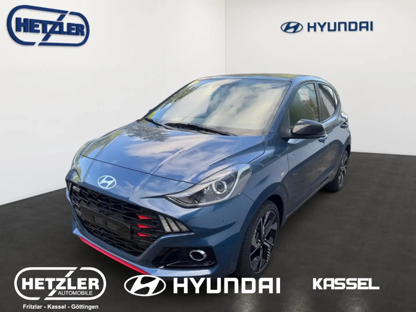 Hyundai i10 N Line 1.0 EU6e DAB SHZ Navi Klimaautom Azul - 1