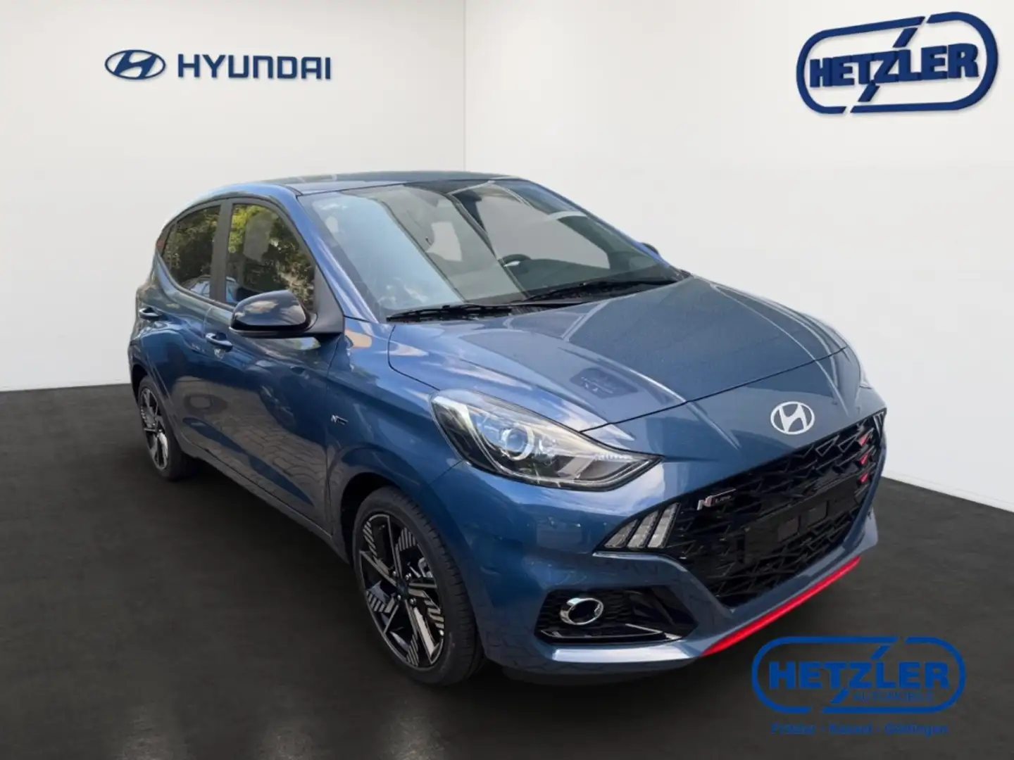 Hyundai i10 N Line 1.0 EU6e DAB SHZ Navi Klimaautom Azul - 2