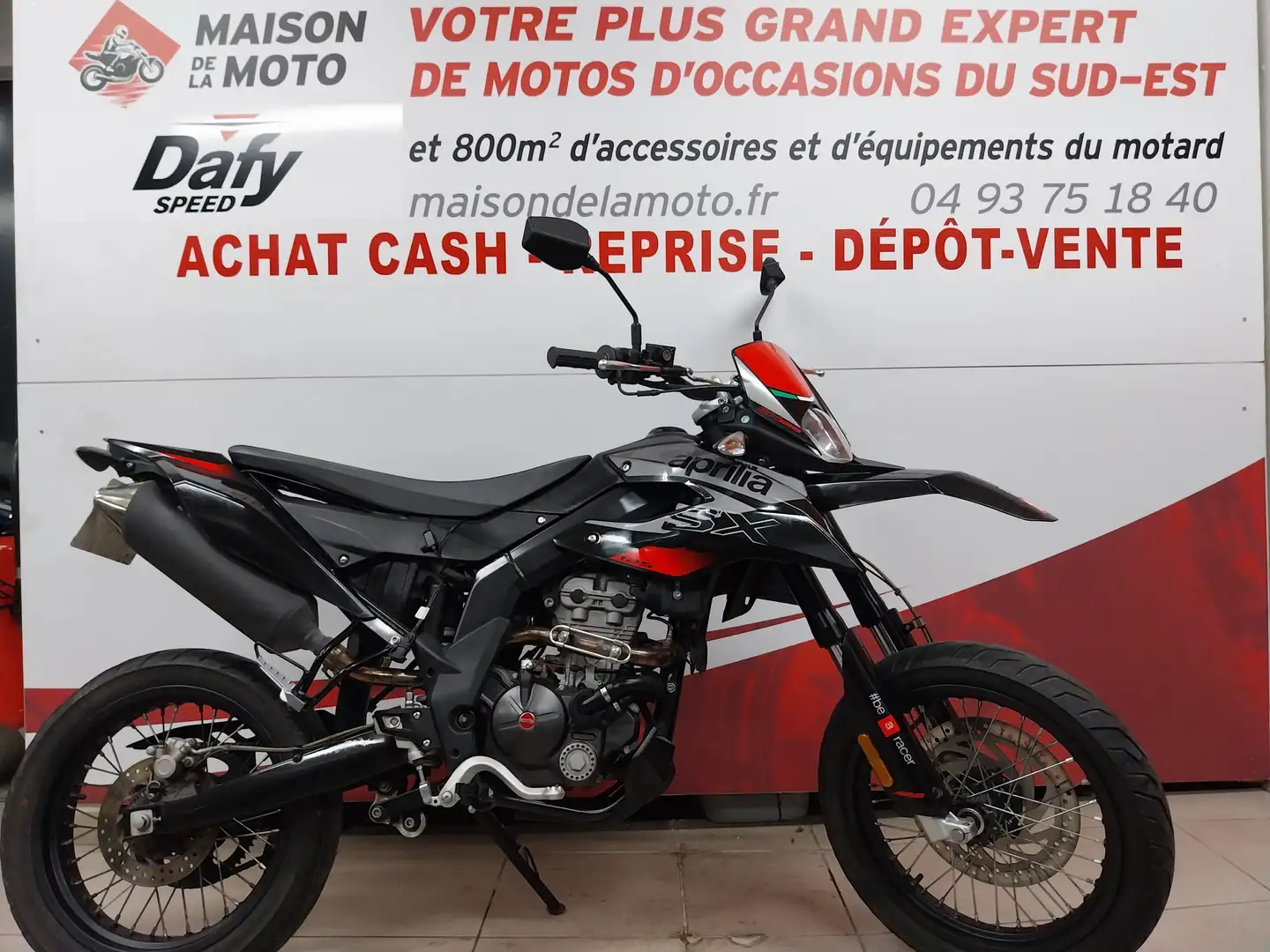 Aprilia SX 125 Schwarz - 1