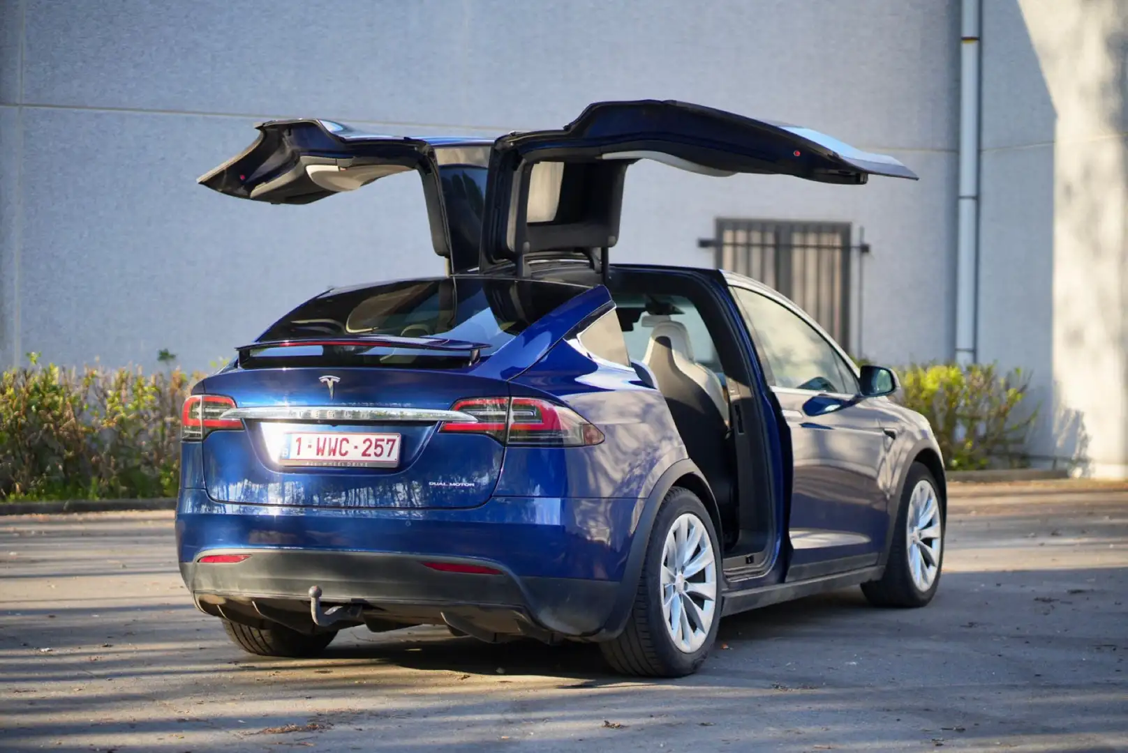 Tesla Model X 100 kWh Dual Motor long range Blauw - 1