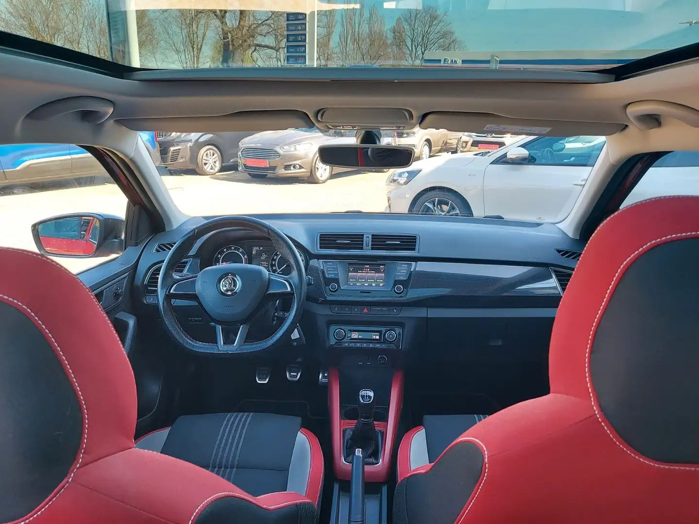 Skoda Fabia Monte Carlo Panorama Klima Sport Sitzheiz. Rot - 2