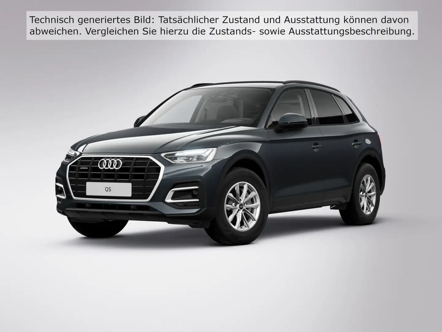 Audi Q5 40 TDI quattro*Navi*LED*Alu*AHK*PDC*Virtual C Grau - 2