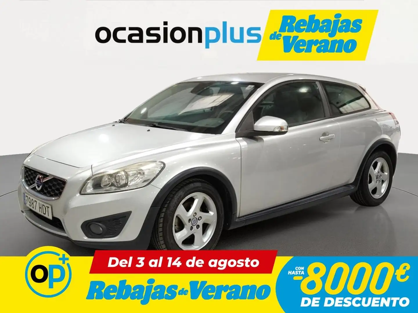 Volvo C30 1.6D DRIVe Kinetic 115 Gris - 1