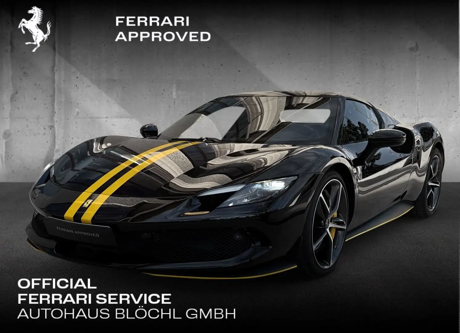 Ferrari 296 GTB *Carbon*Lift*Racingsitz*dt.Fahrzeug*1.Hd Schwarz - 1