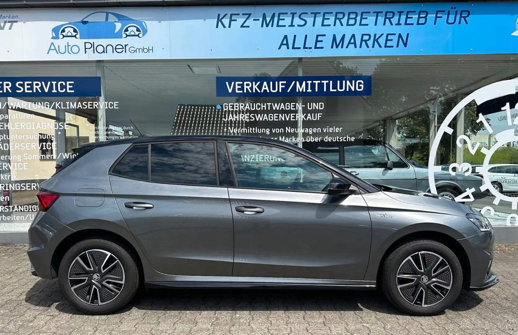 Skoda Fabia Monte Carlo VIRTUAL TEMP APP SHZ Gar. 2028 Grau - 2