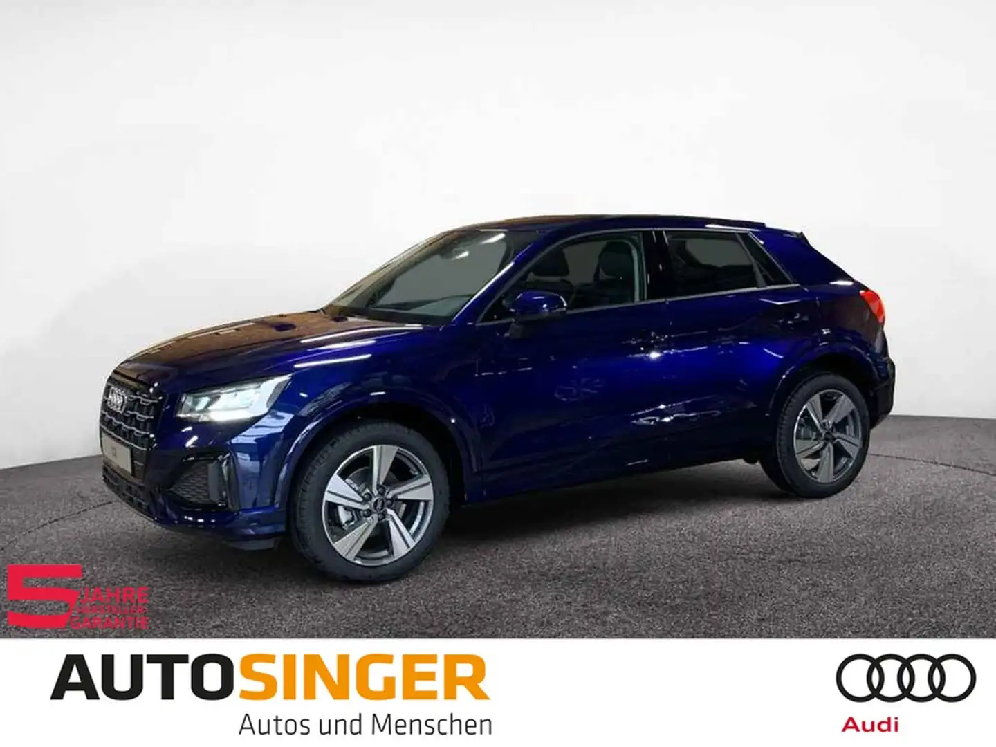 Audi Q2 advanced 35 TFSI OPTIK*AHK*CAM*ACC*SHZ*18" Bleu - 1