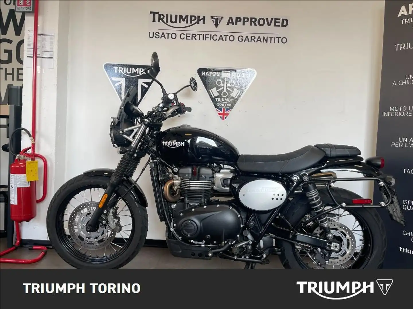 Triumph Street Scrambler Grigio - 1