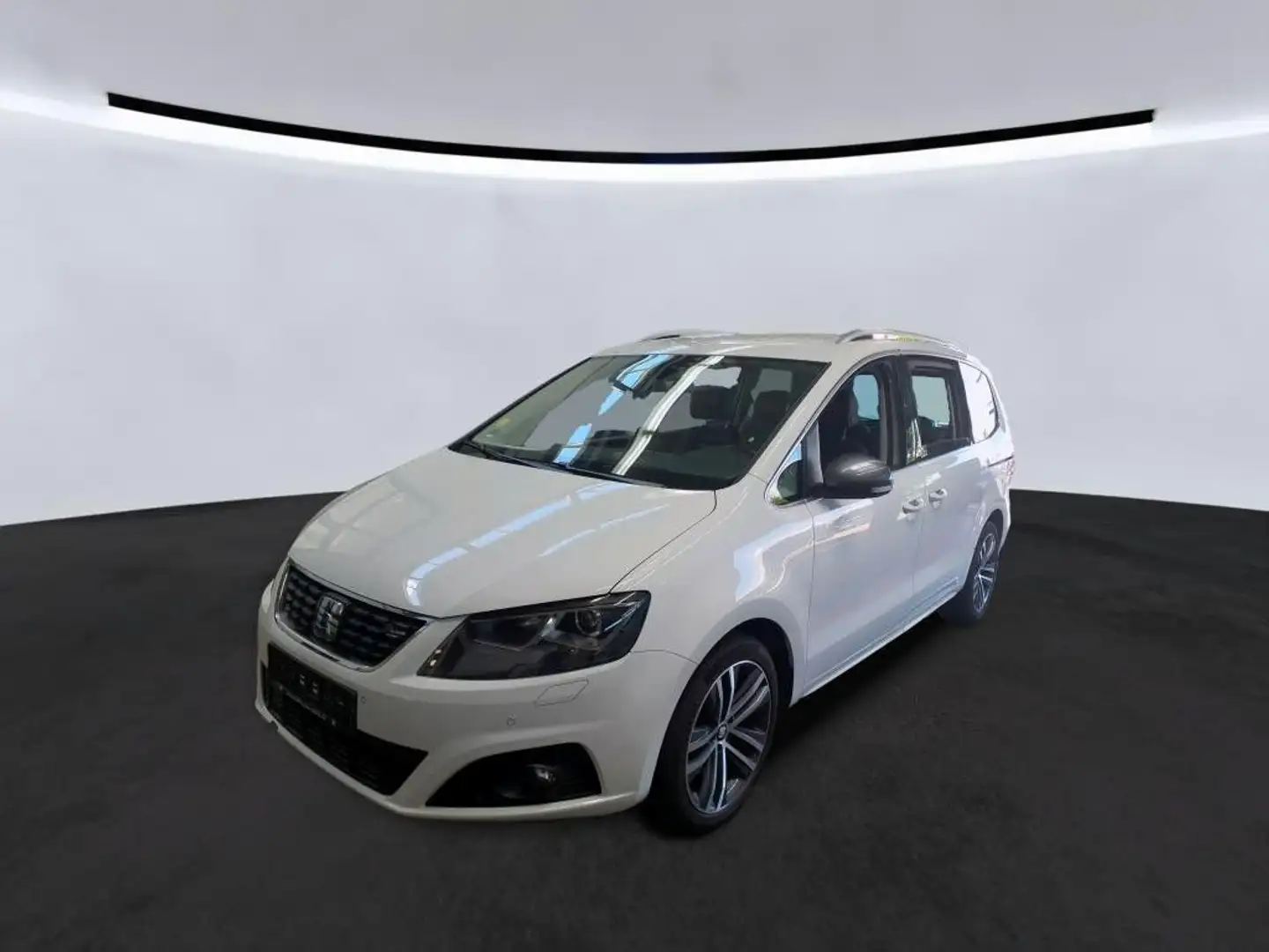 SEAT Alhambra FR Line 2.0 TDI*7-Sitz*AHK*StHz*ACC*KAM Weiß - 1