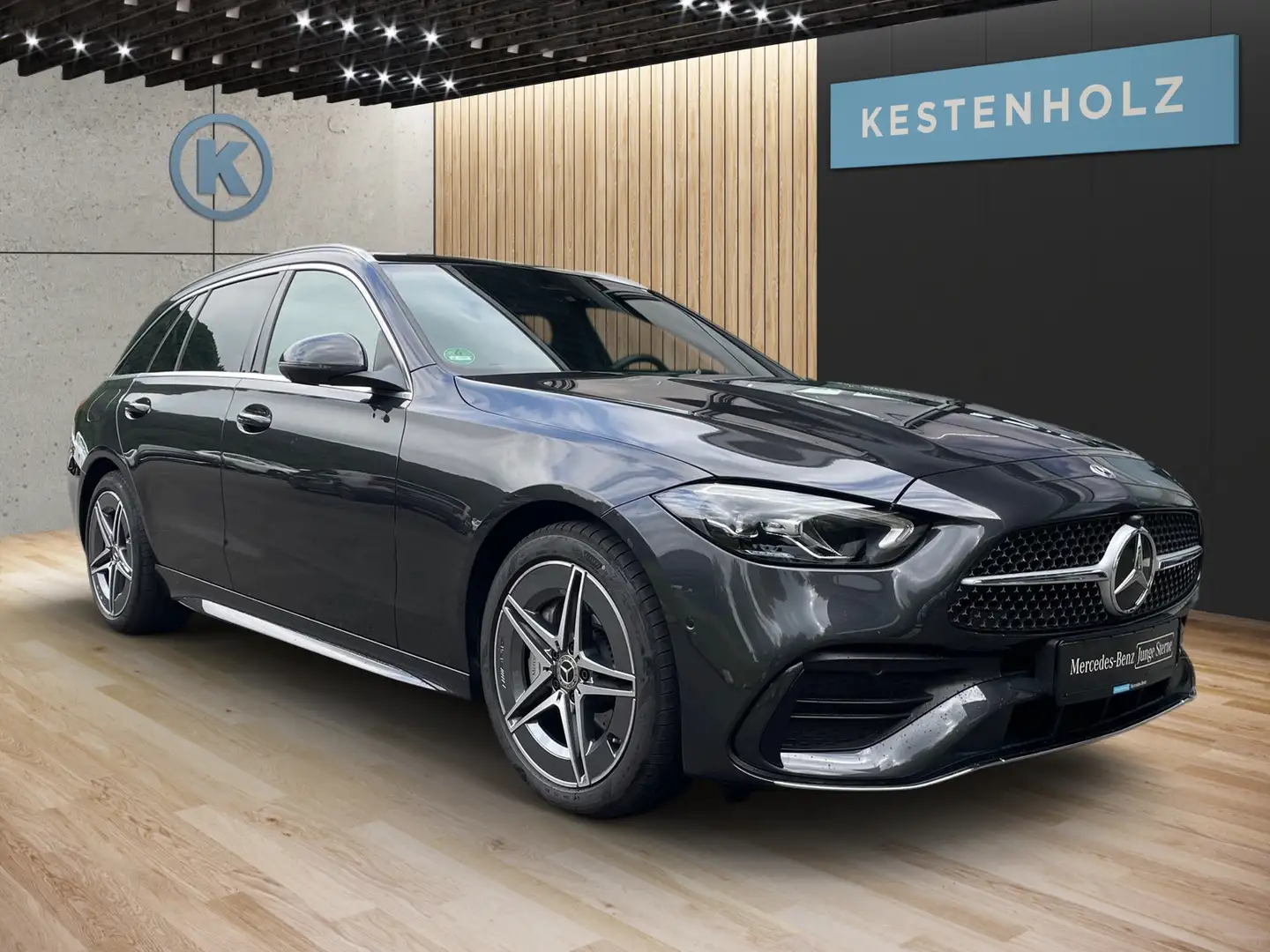 Mercedes-Benz C 300 C 300 de T-Modell *AMG*AHK*MEMO*PANO*360°KAMERA* Grau - 2