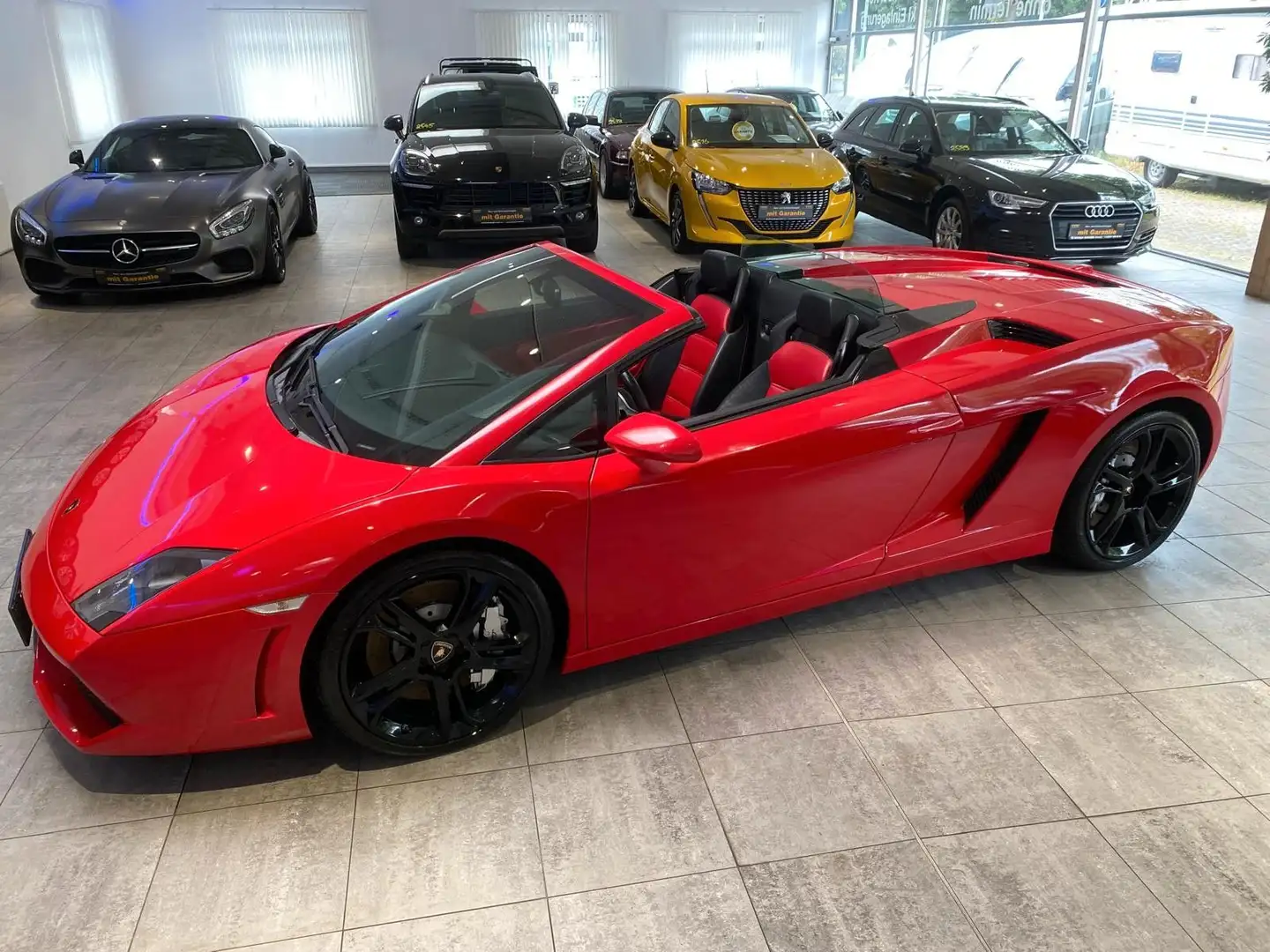 Lamborghini Gallardo LP560-4 Spyder E-Gear*Garantie* Roşu - 2