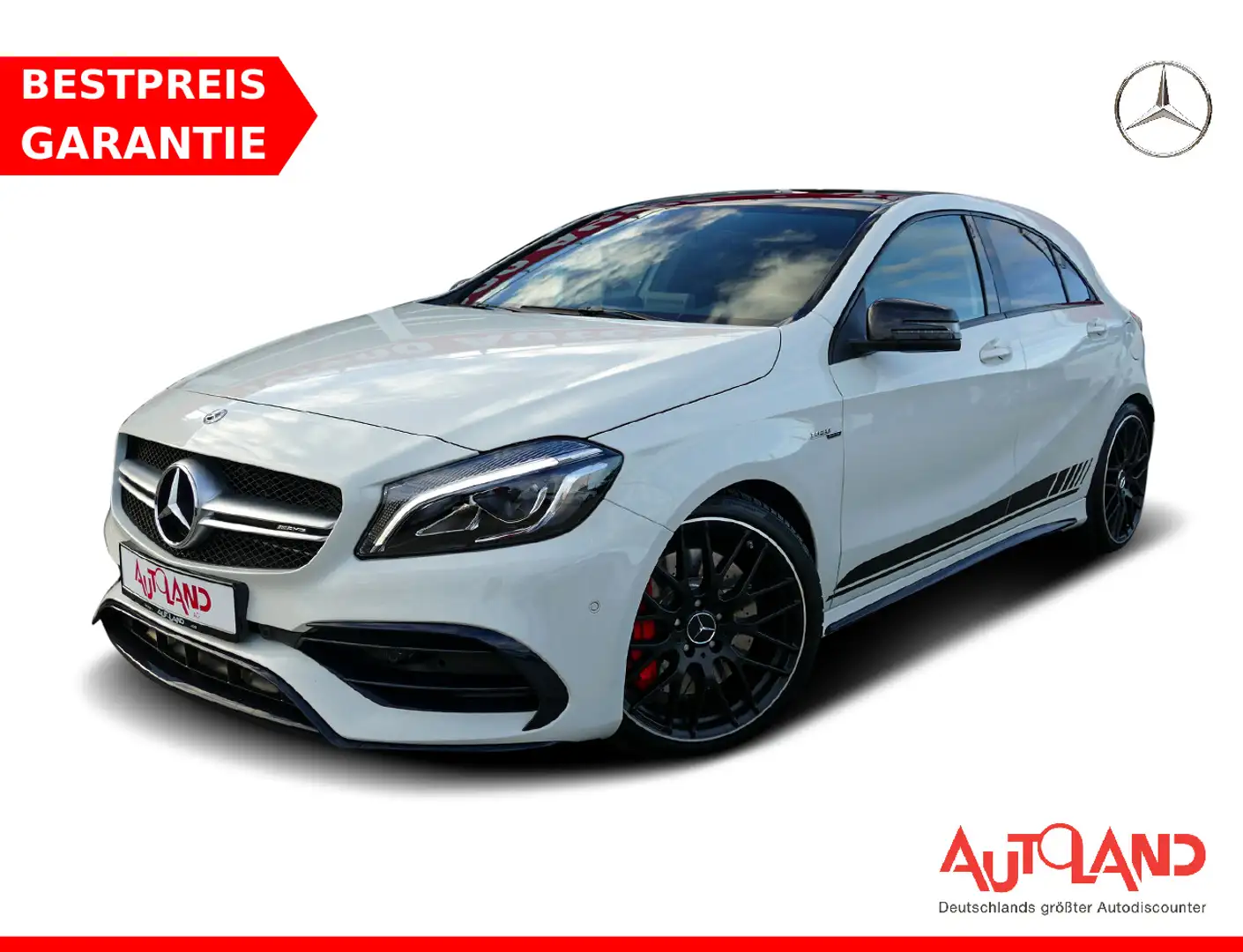 Mercedes-Benz A 45 AMG A45 AMG 4Matic LED HarmanKardon Panorama Navi Bianco - 1