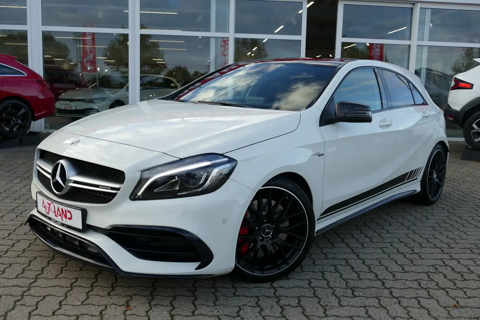 Mercedes-Benz A 45 AMG A45 AMG 4Matic LED HarmanKardon Panorama Navi Bianco - 2