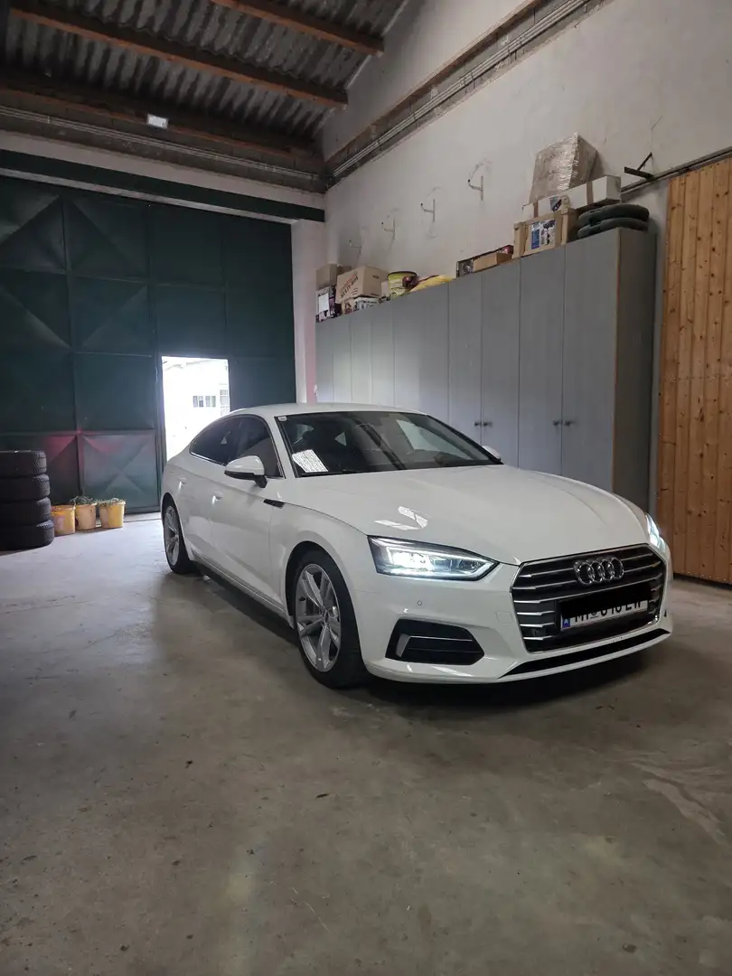 Audi A5 SB design 2,0 TDI S-tronic S-line Weiß - 1