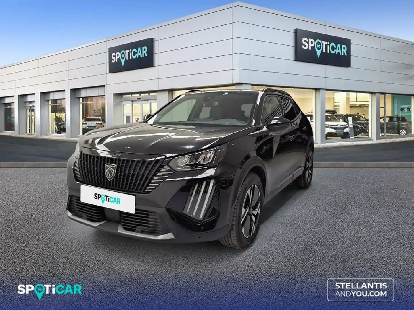 Peugeot 2008 1.2 PureTech S&S Allure 100 Noir - 1